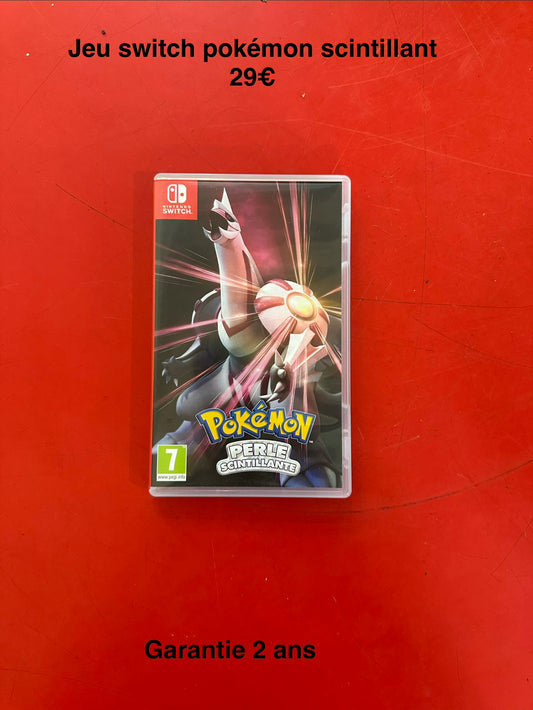 Jeu switch pokémon scintillant 061422