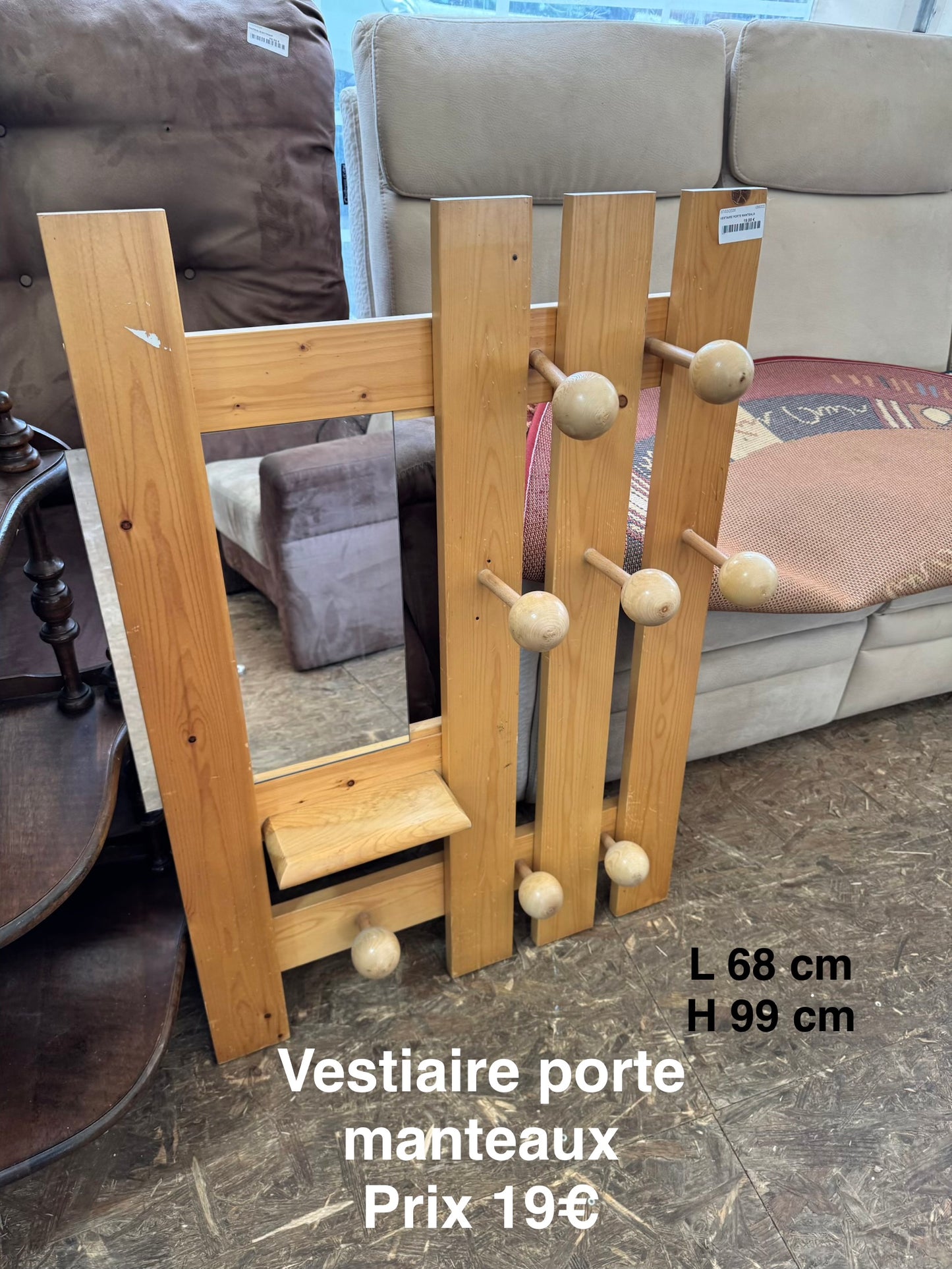 Vestiaire porte manteaux 058332