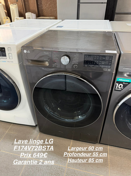 Lave linge séchant LG F174V72BSTA 060188