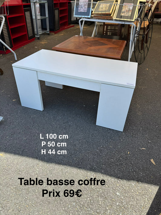 Table basse coffre 063620