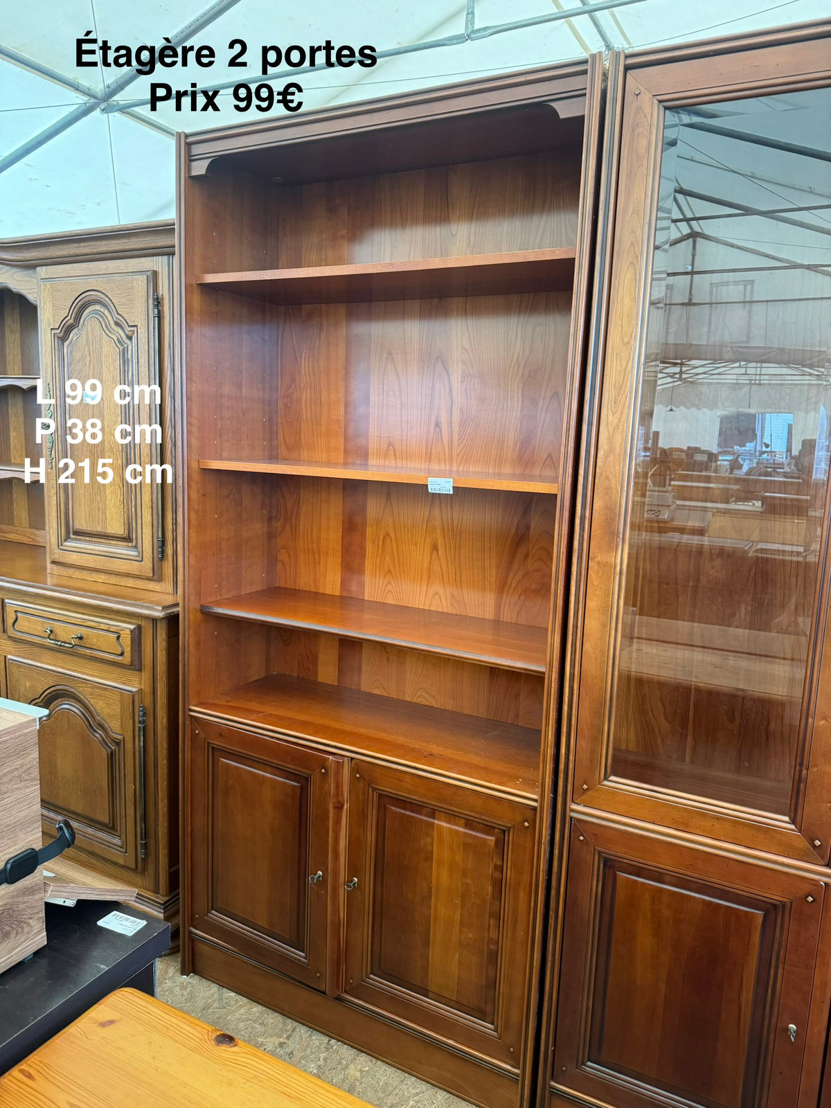 Étagère 2 portes 067861