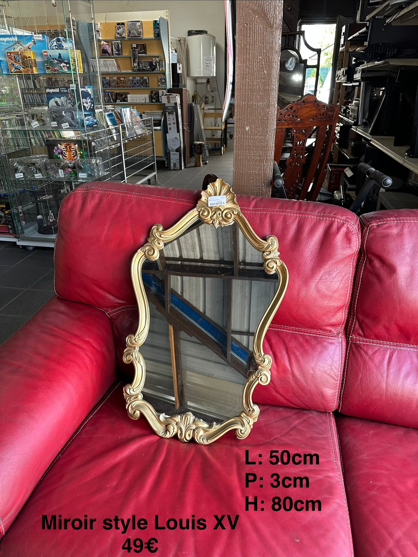 Miroir style Louis XV 064593