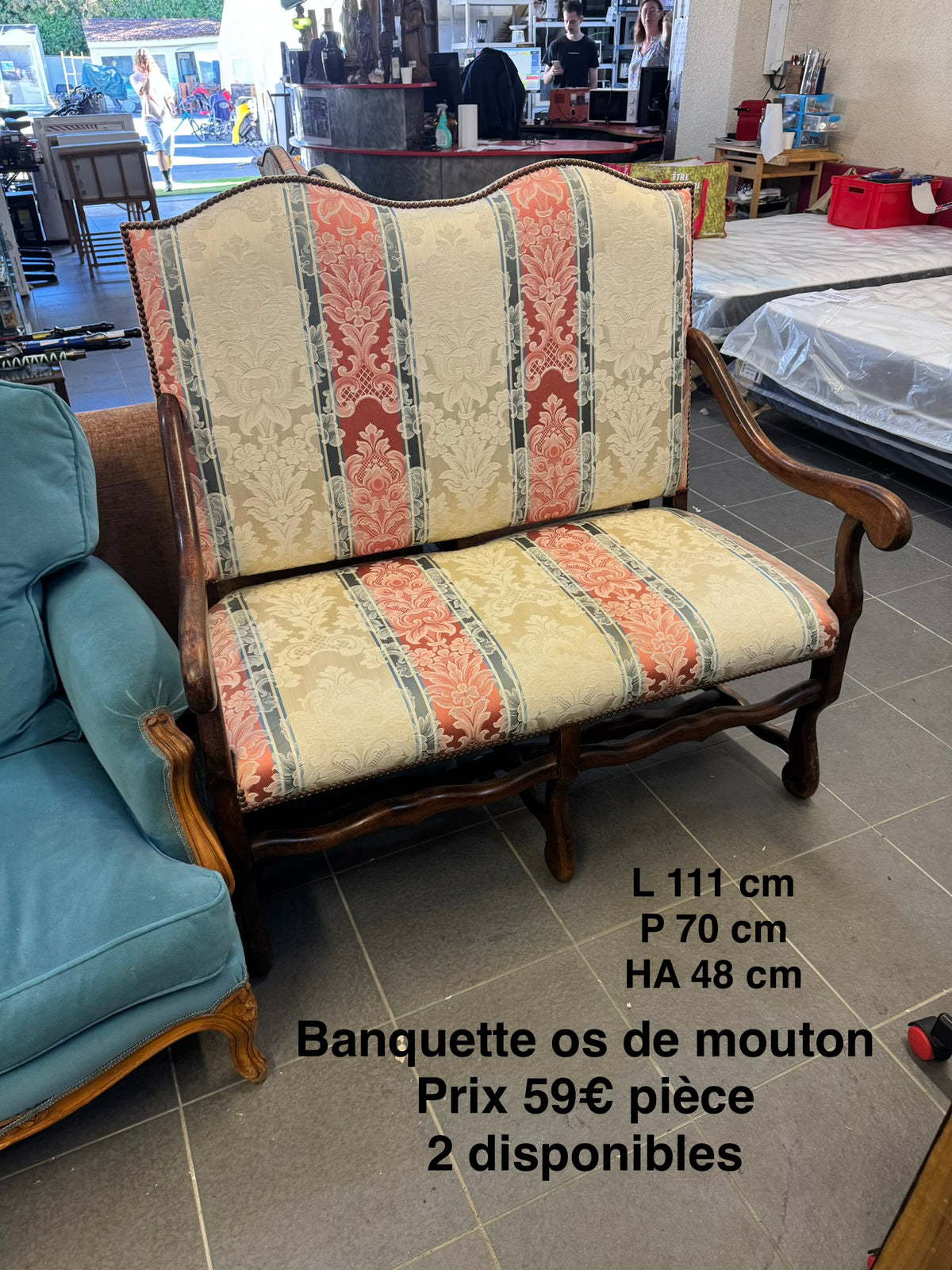Banquette os de mouton 068152