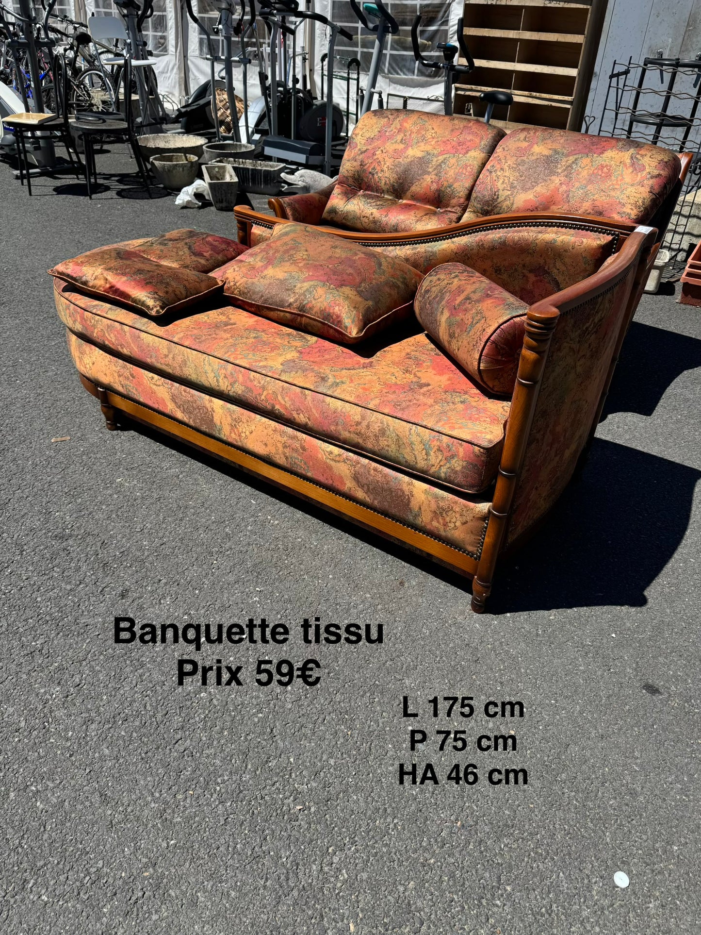 Banquette tissu 066118