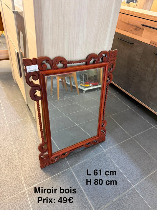 Miroir bois 066956