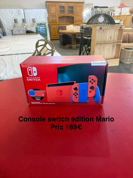 Console switch édition Mario 069123