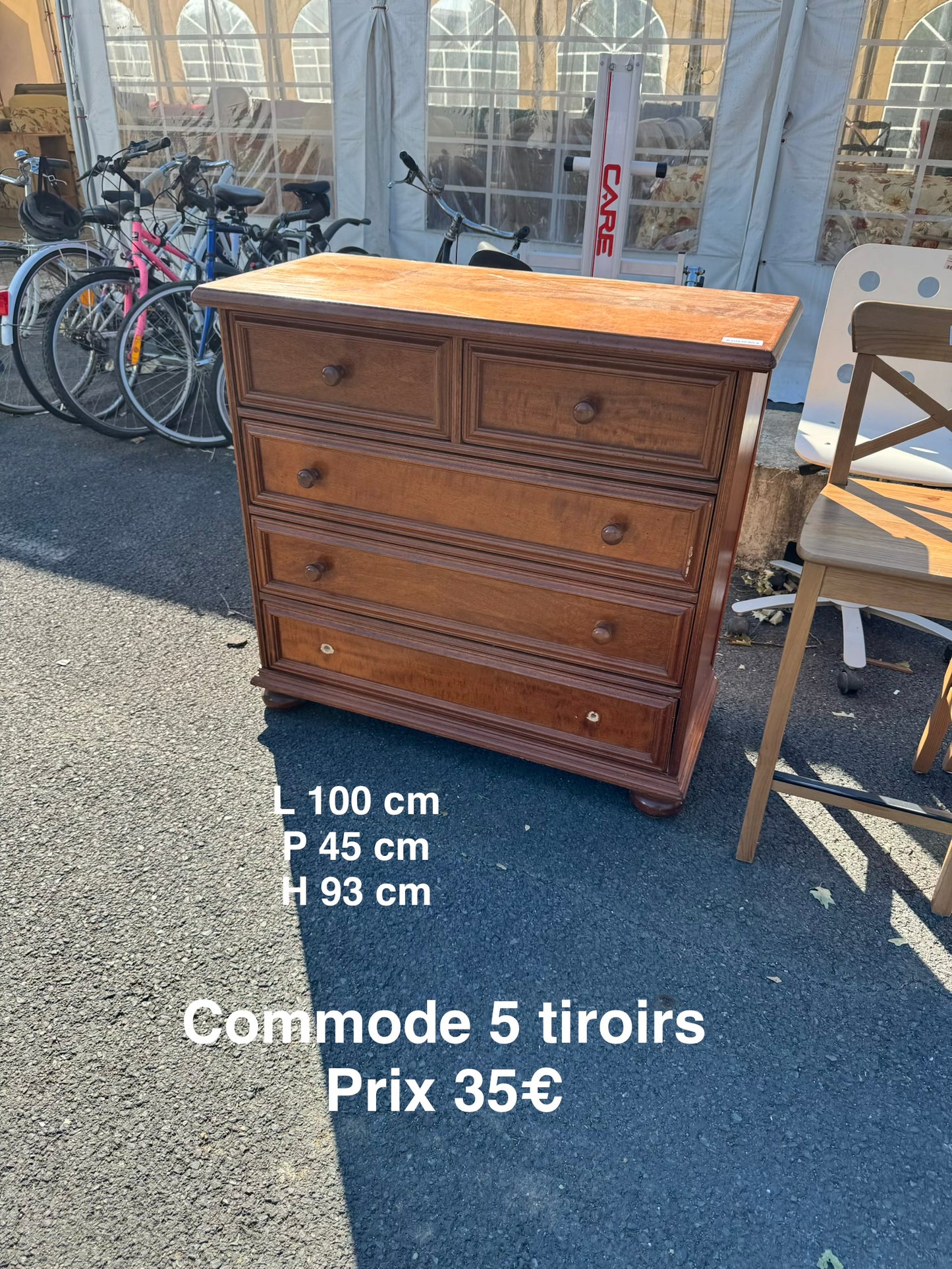 Commode 5 tiroirs 063576