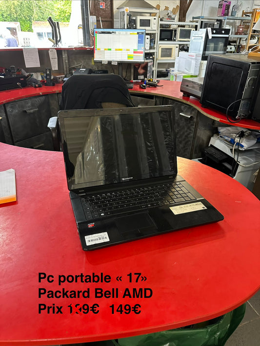 Pc Portable « 17 » Packard Bell AMD 059136