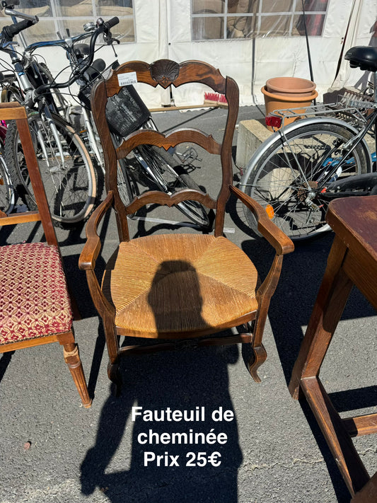 Fauteuil de cheminée 068176