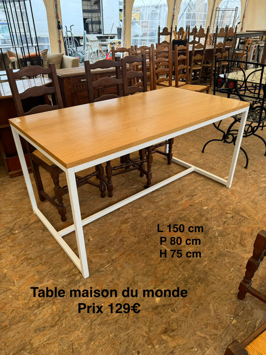 Table maison du monde 065402
