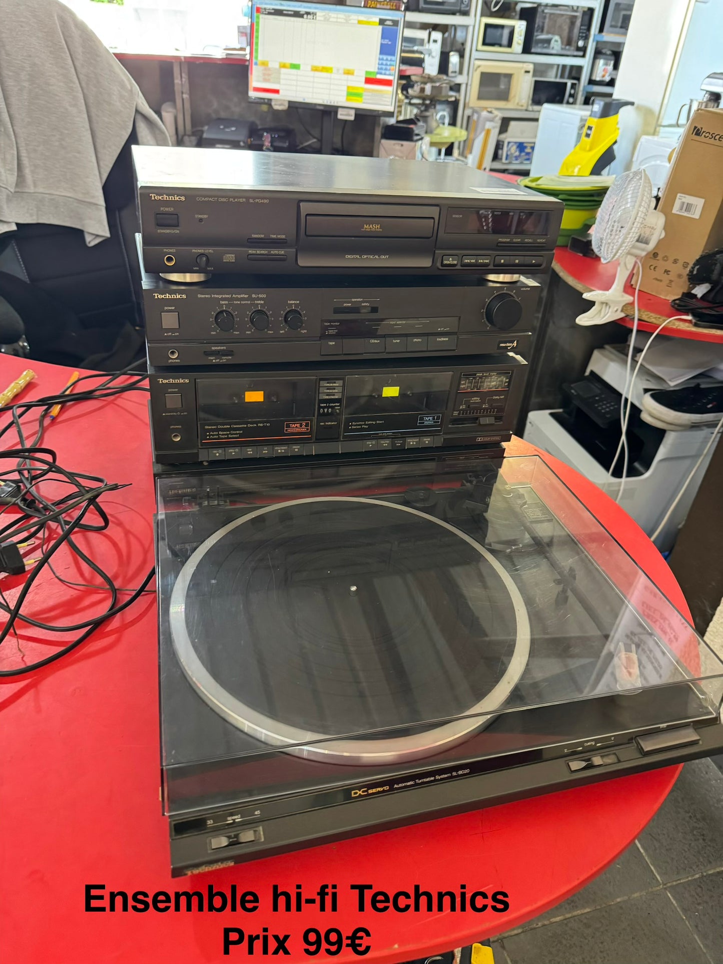 Ensemble hi-fi Technics 065665