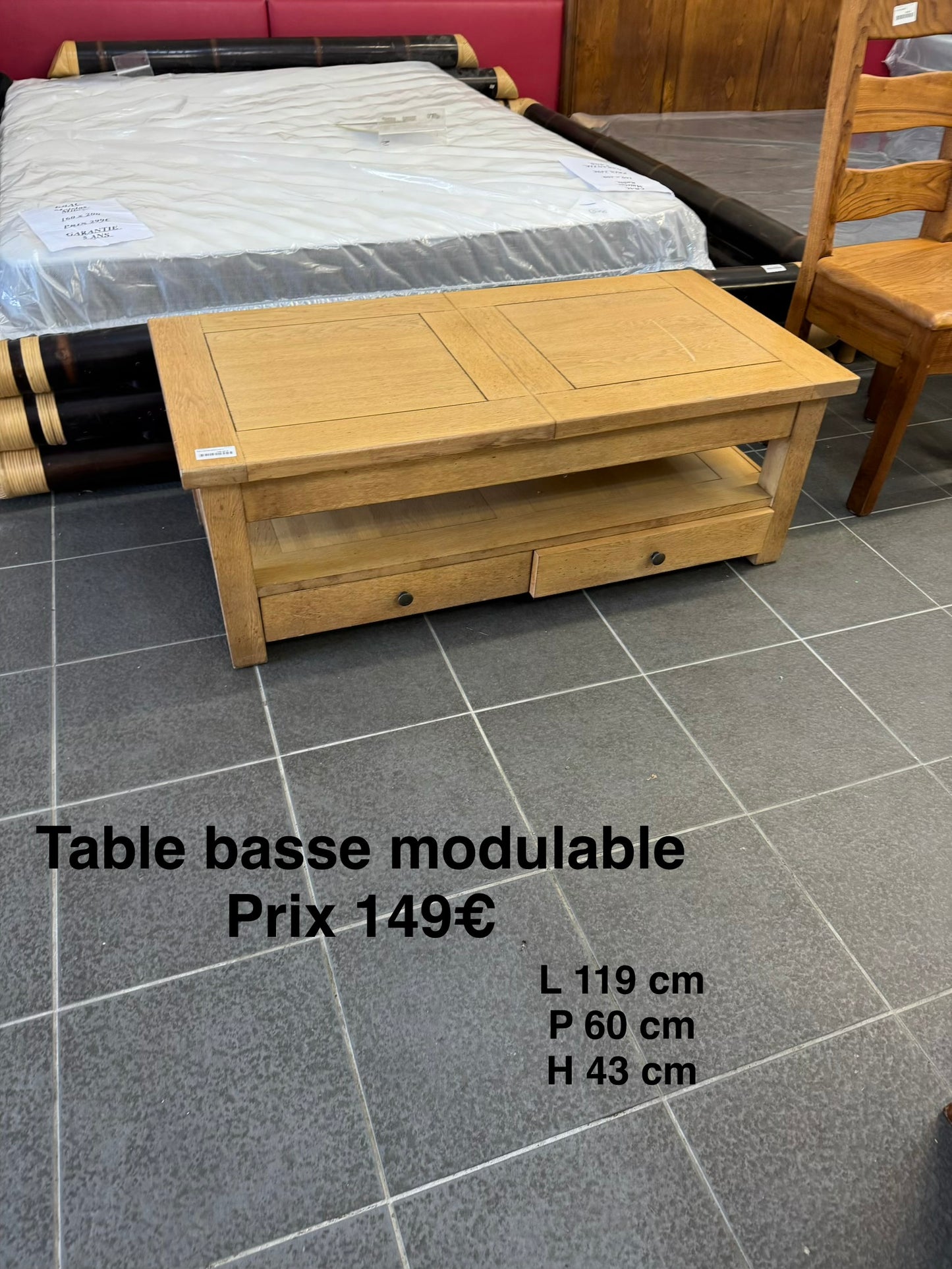 Table basse modulable 063614