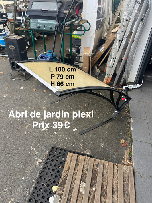 Abri de jardin plexi 058087