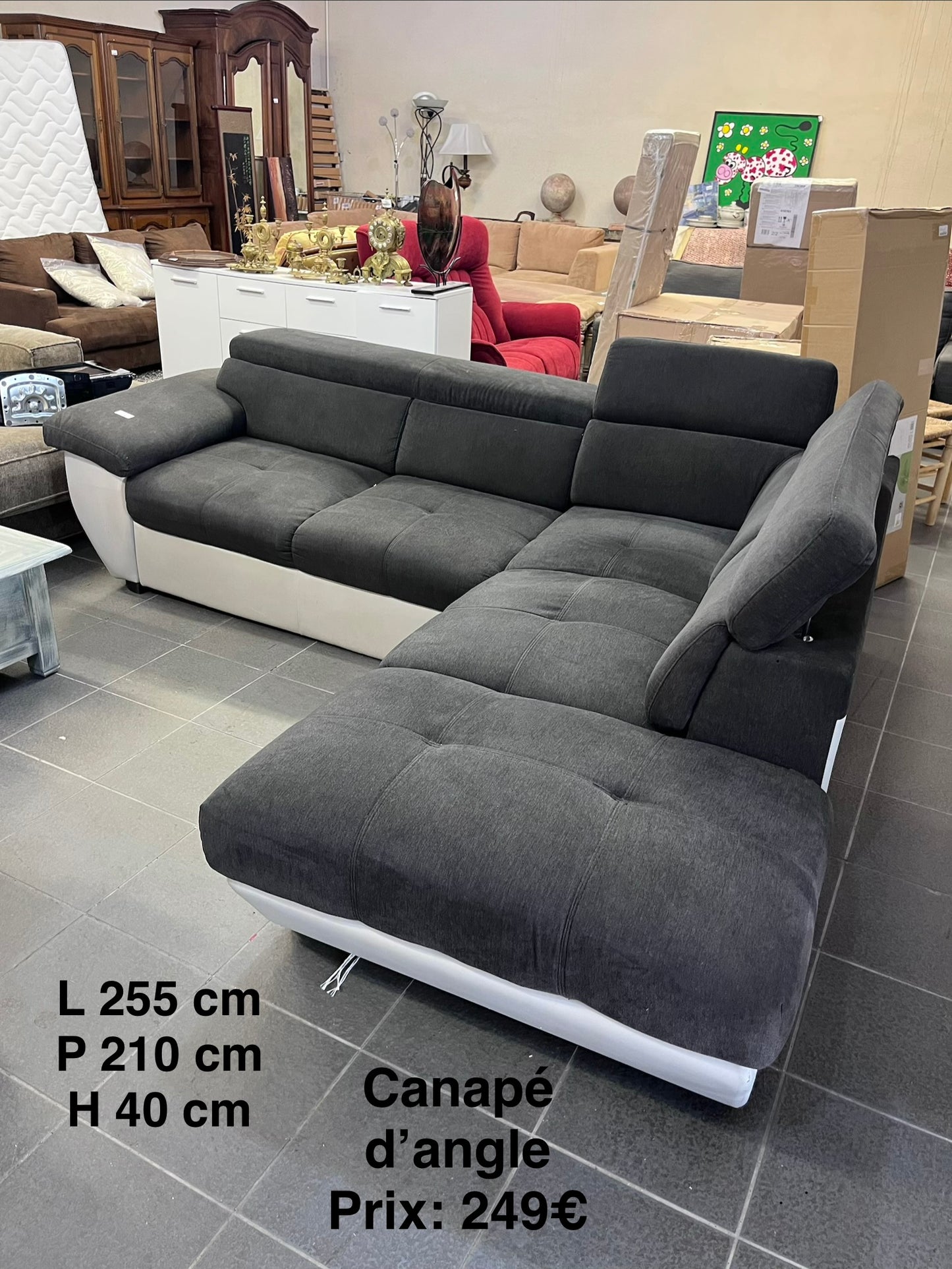 Canapé d’angle 066701
