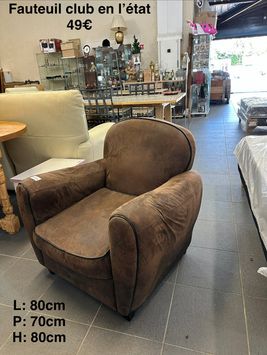 Fauteuil club en l’état 060522