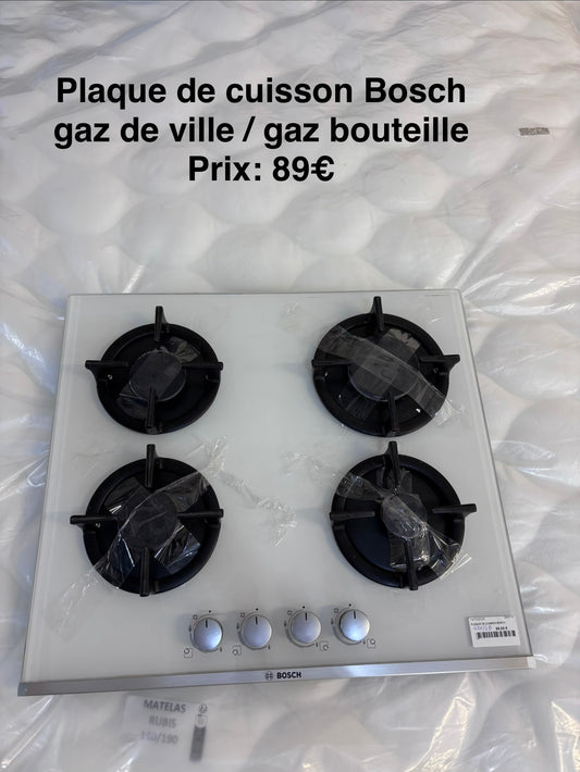 Plaque de cuisson bosch gaz de ville/ gaz bouteille 069315