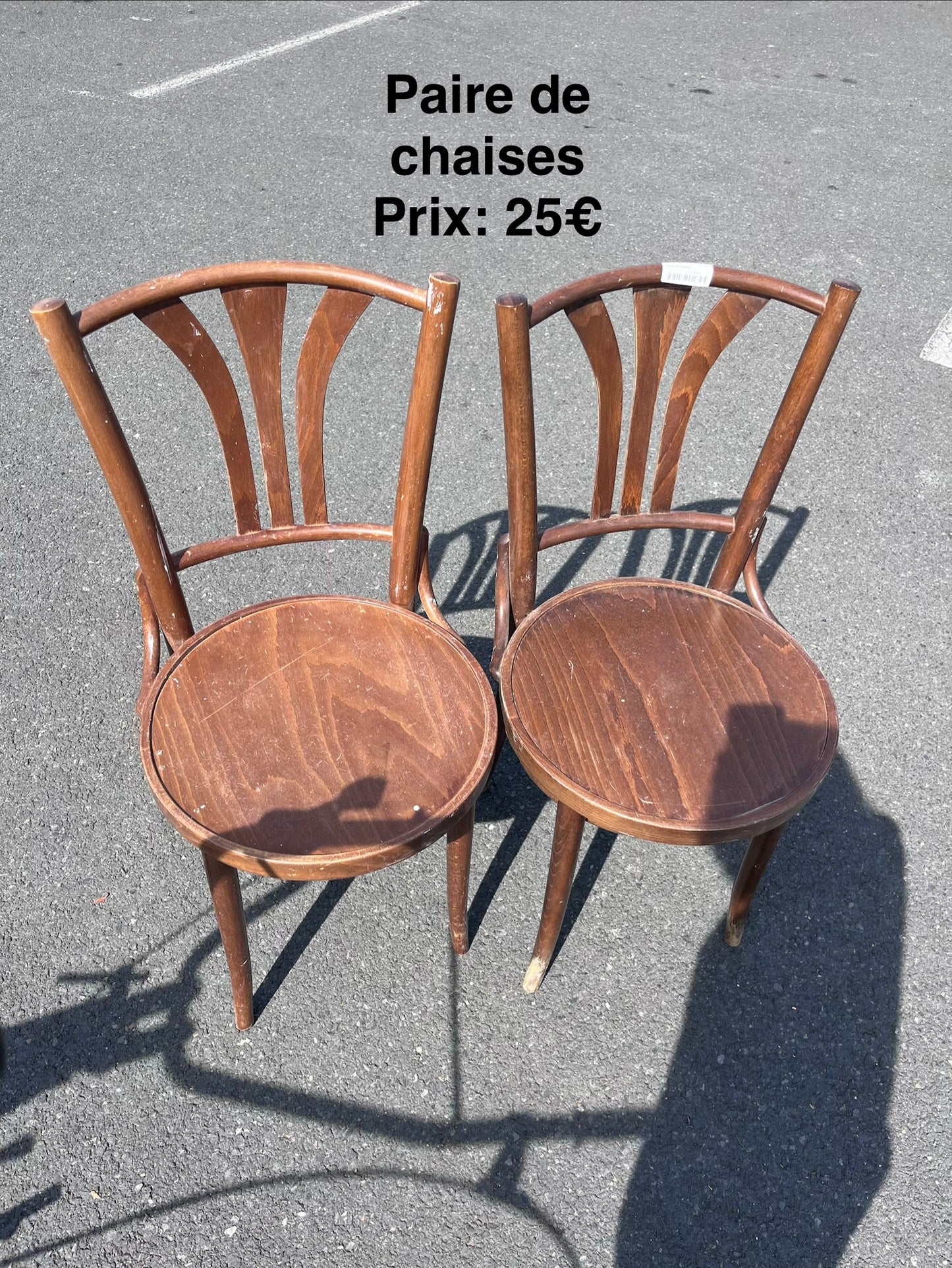 Paire de chaises 067567