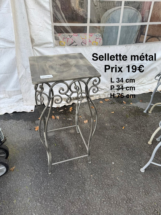 Sellette métal 058806