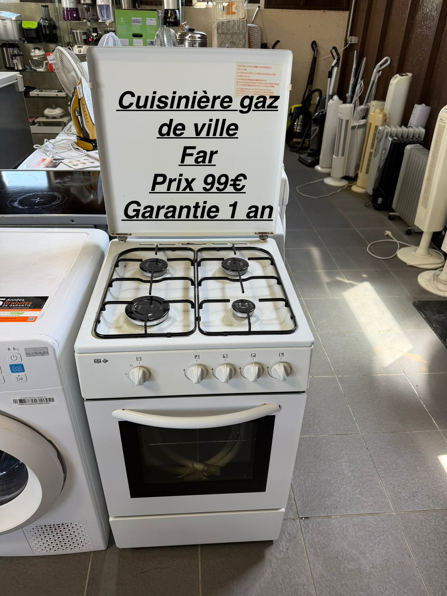 Cuisinière Far gaz de ville 062800