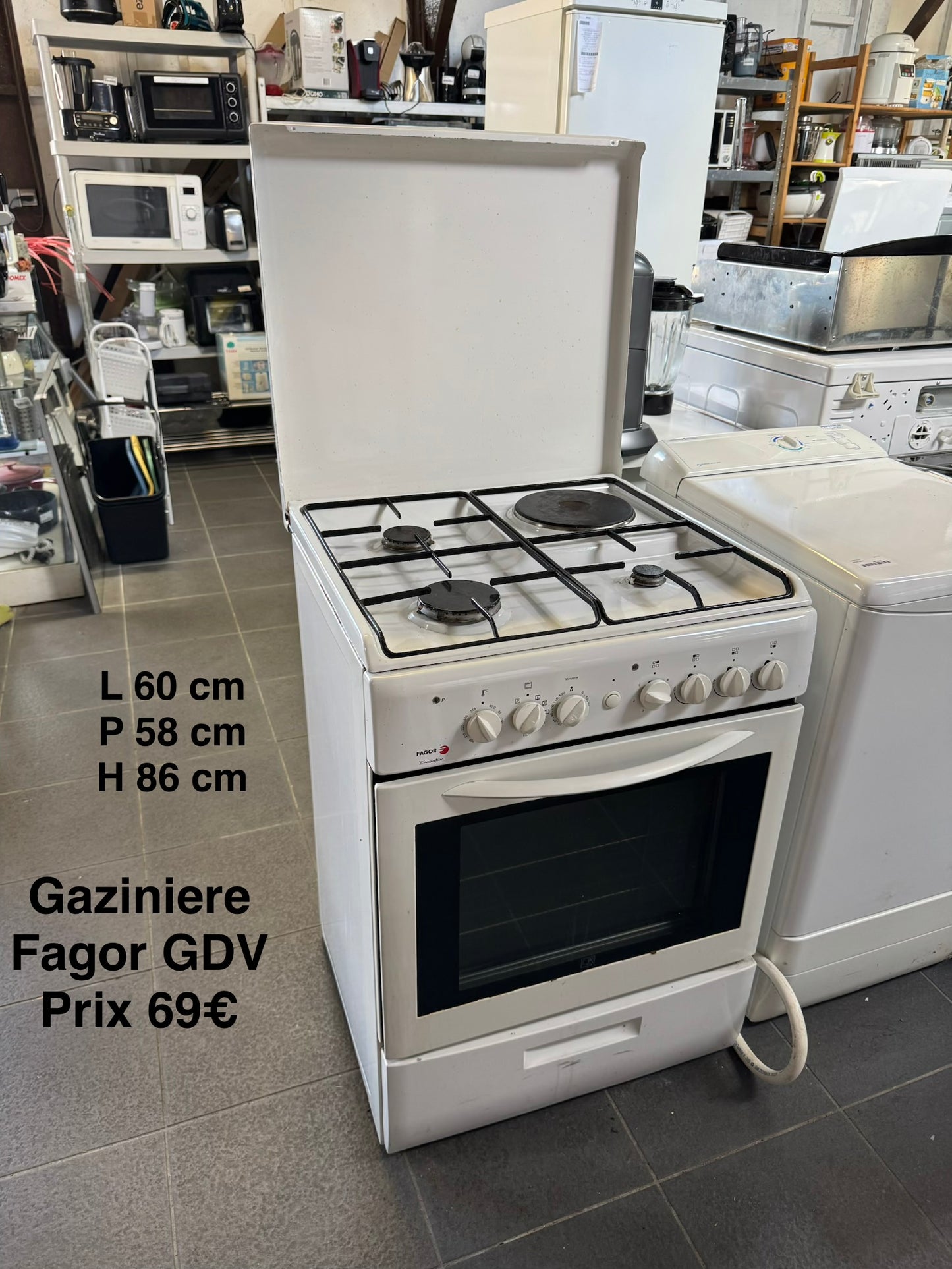 Gaziniere Fagor GDV 065859