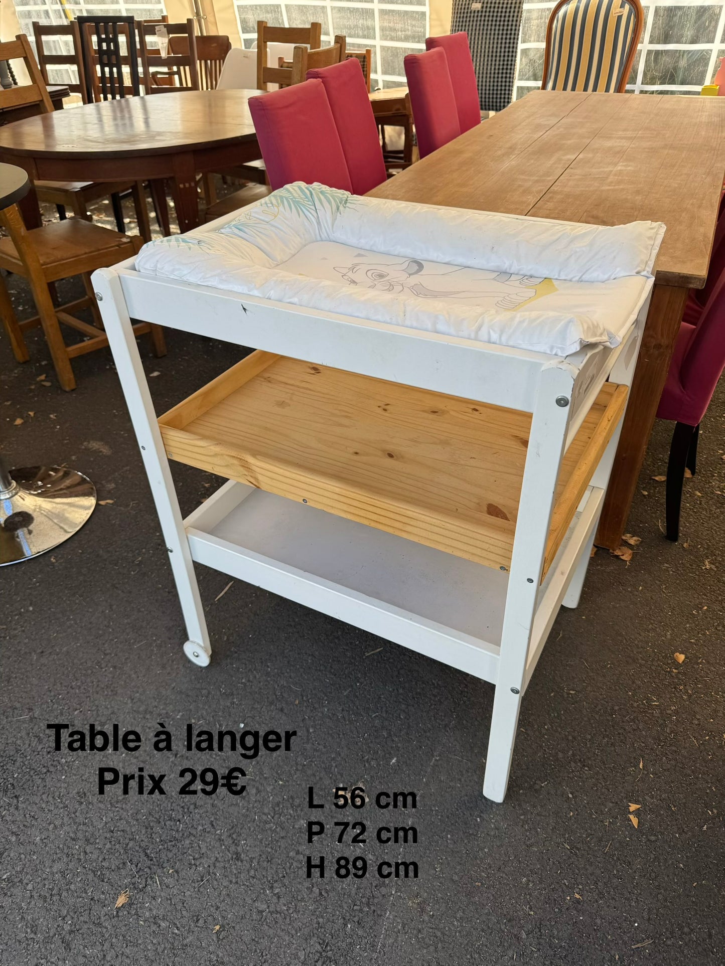 Table à langer 065261