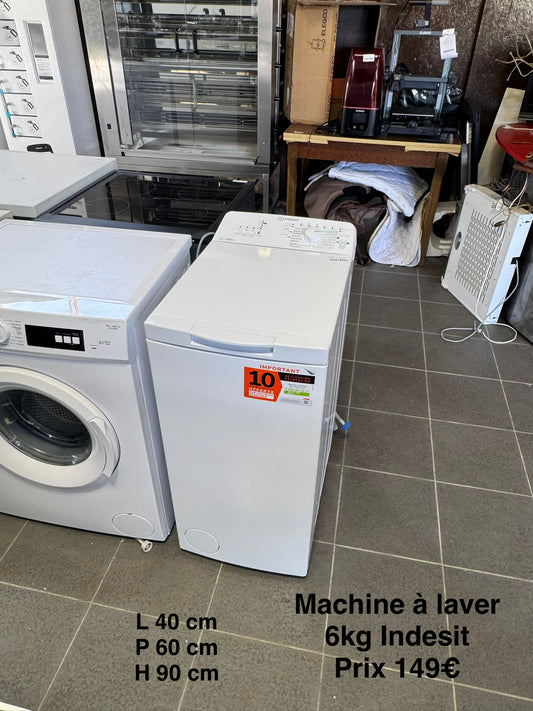 Machine à laver Indesit 6kg 063727