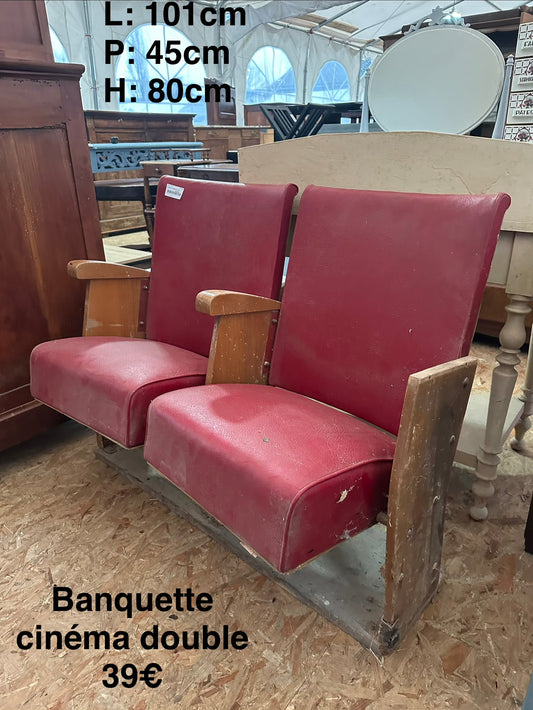 banquette cinéma double 056934
