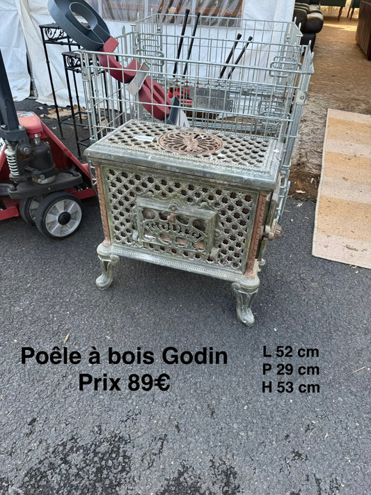 Poêle à bois Godin 061972