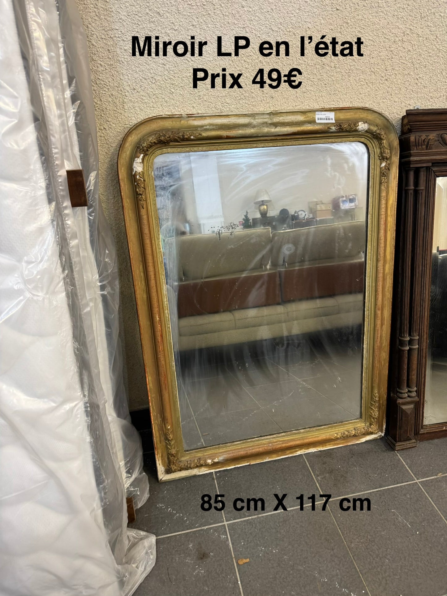 Miroir LP en l’état 062713