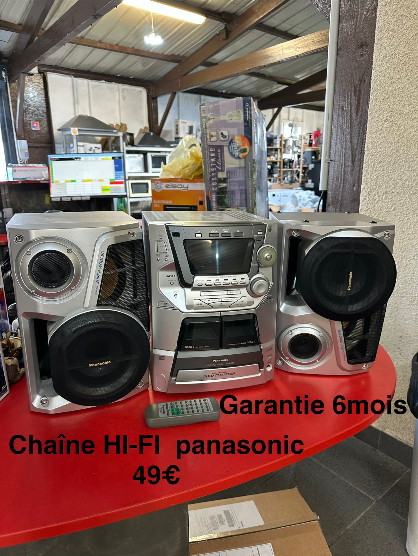 Chaîne HI-FI Panasonic 055043