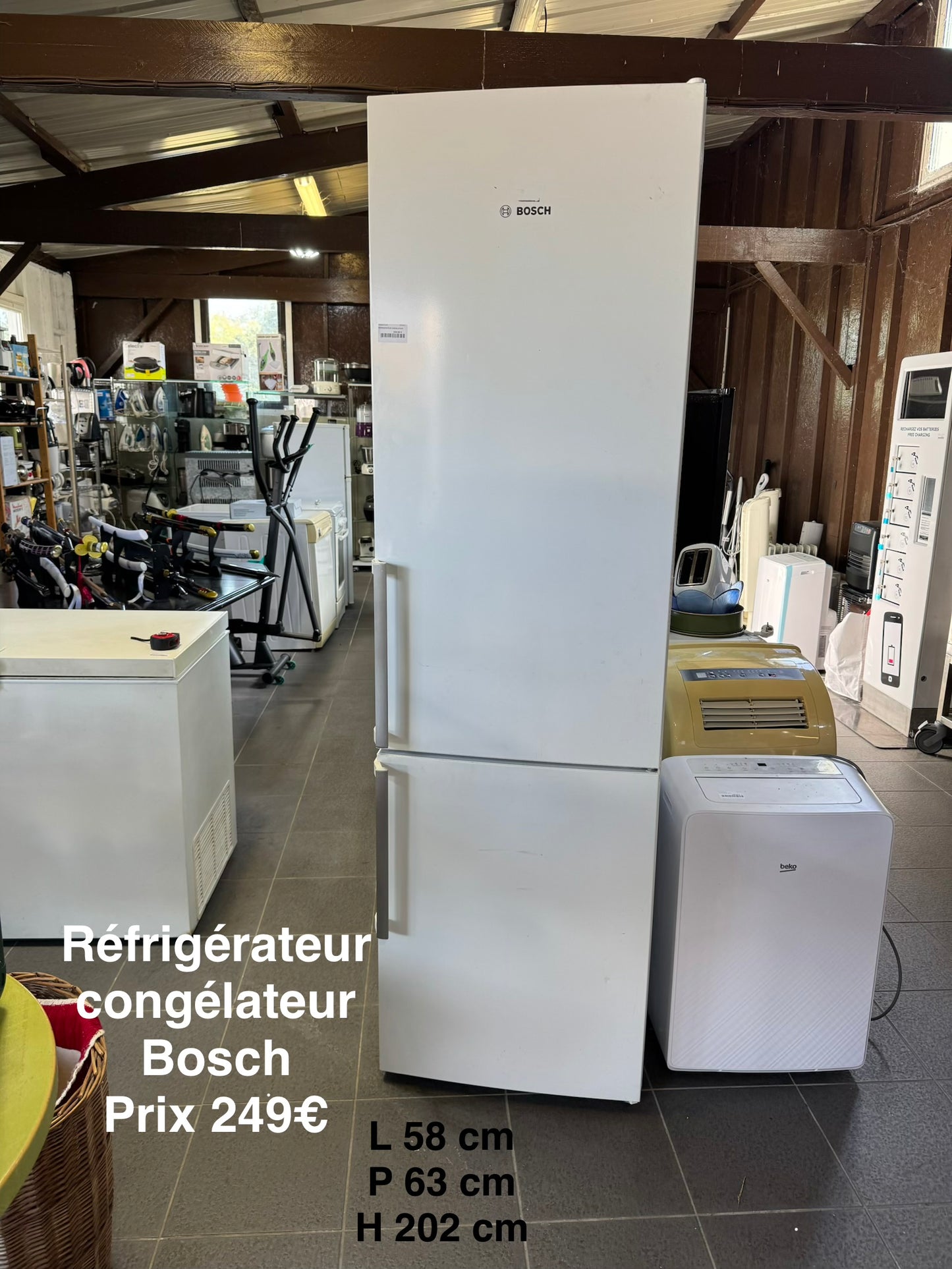 Réfrigérateur congélateur Bosch 063547