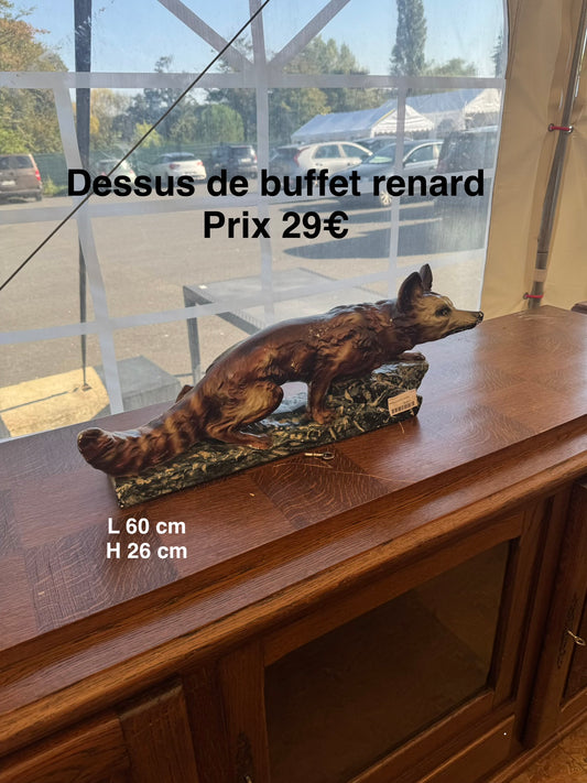 Dessus de buffet renard 048493