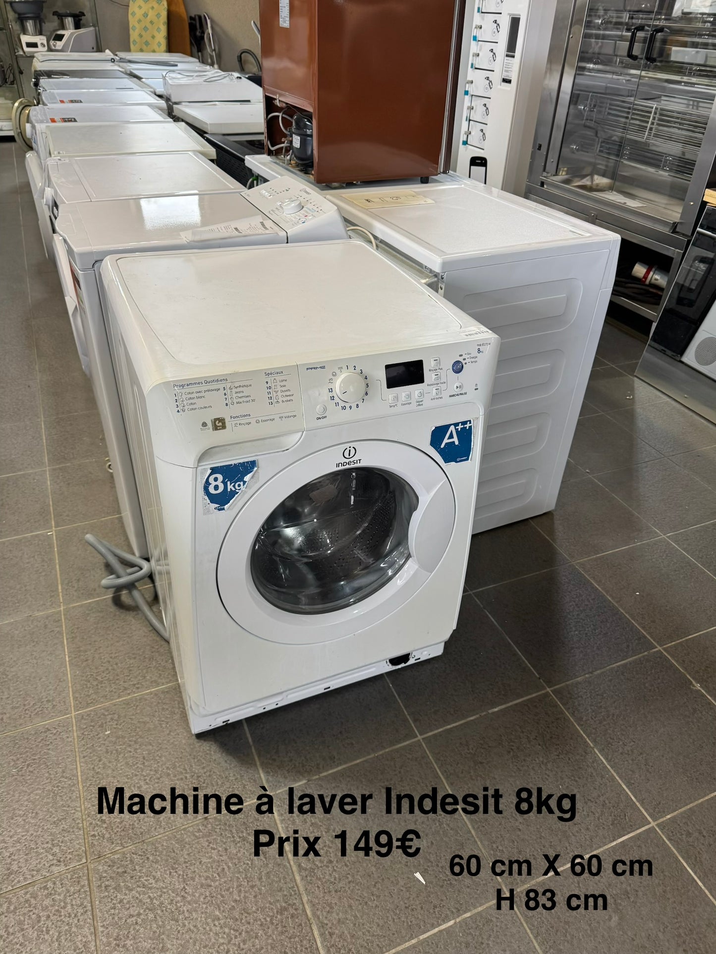Machine à laver Indesit 8KG 064111