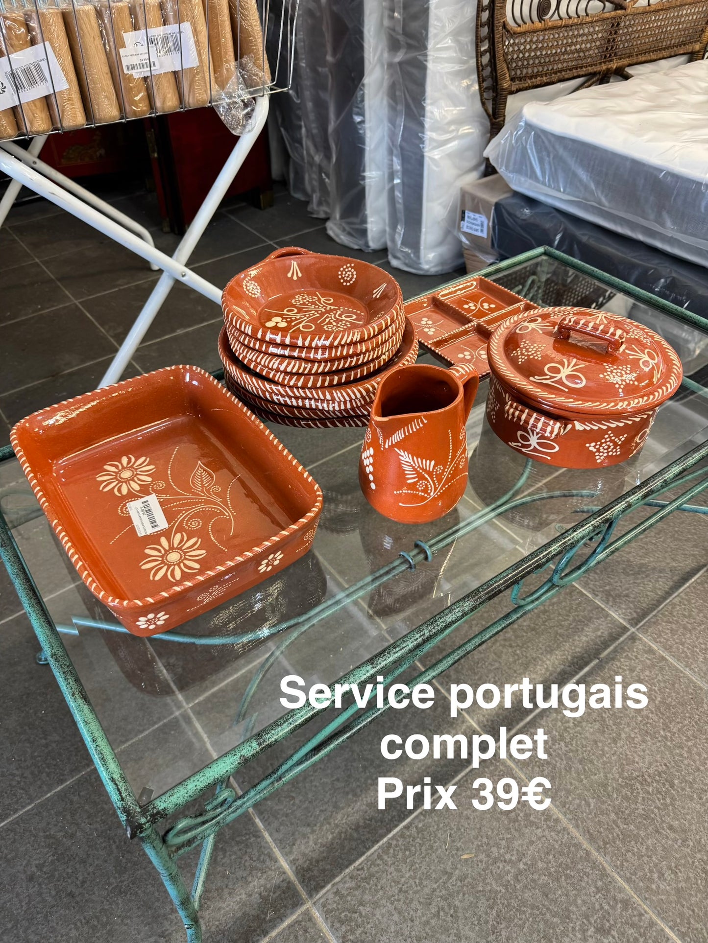 Service portugais complet 058936