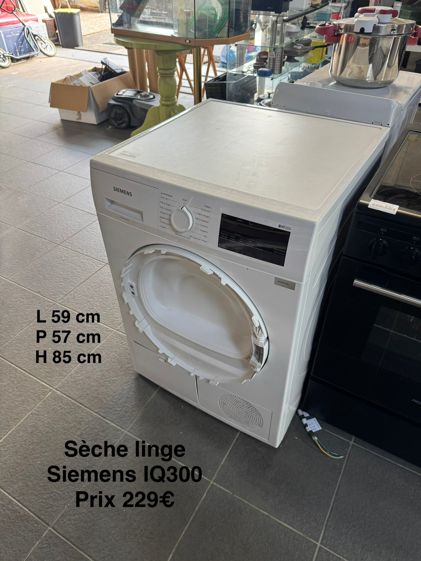 Sèche linge Siemens IQ300 063824