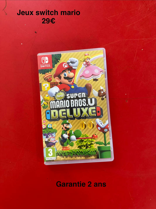 Jeu switch super mario 061423