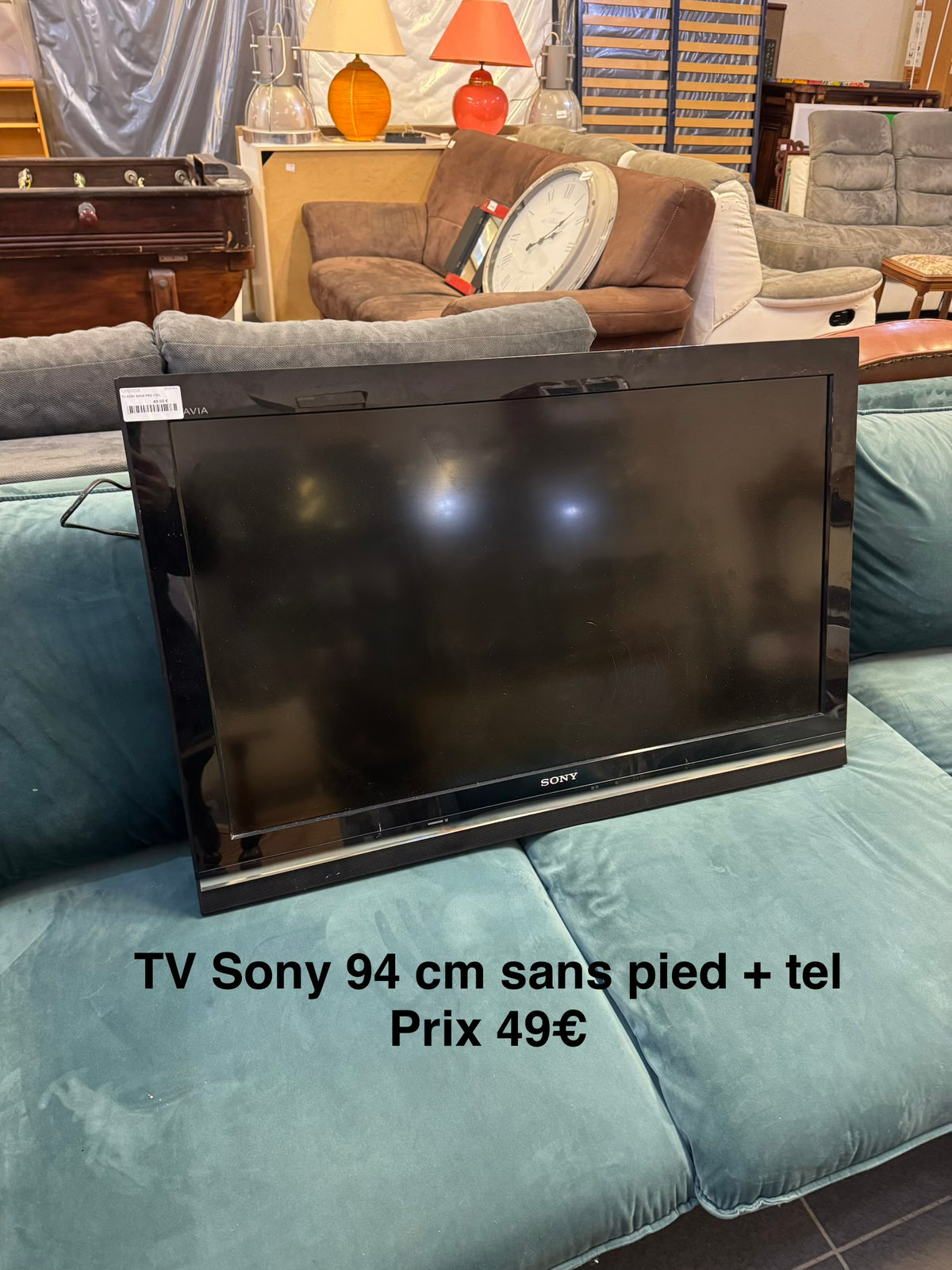 TV Sony sans pied 94 cm + tel 069243