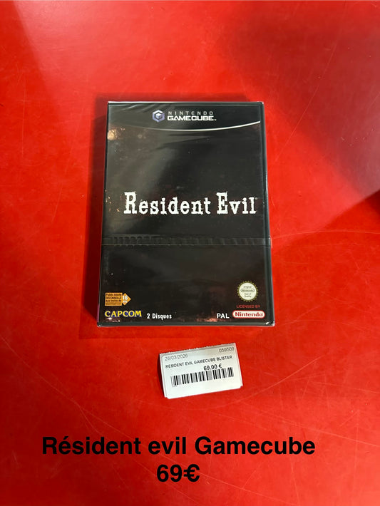 Résident evil gamecube blister 059509