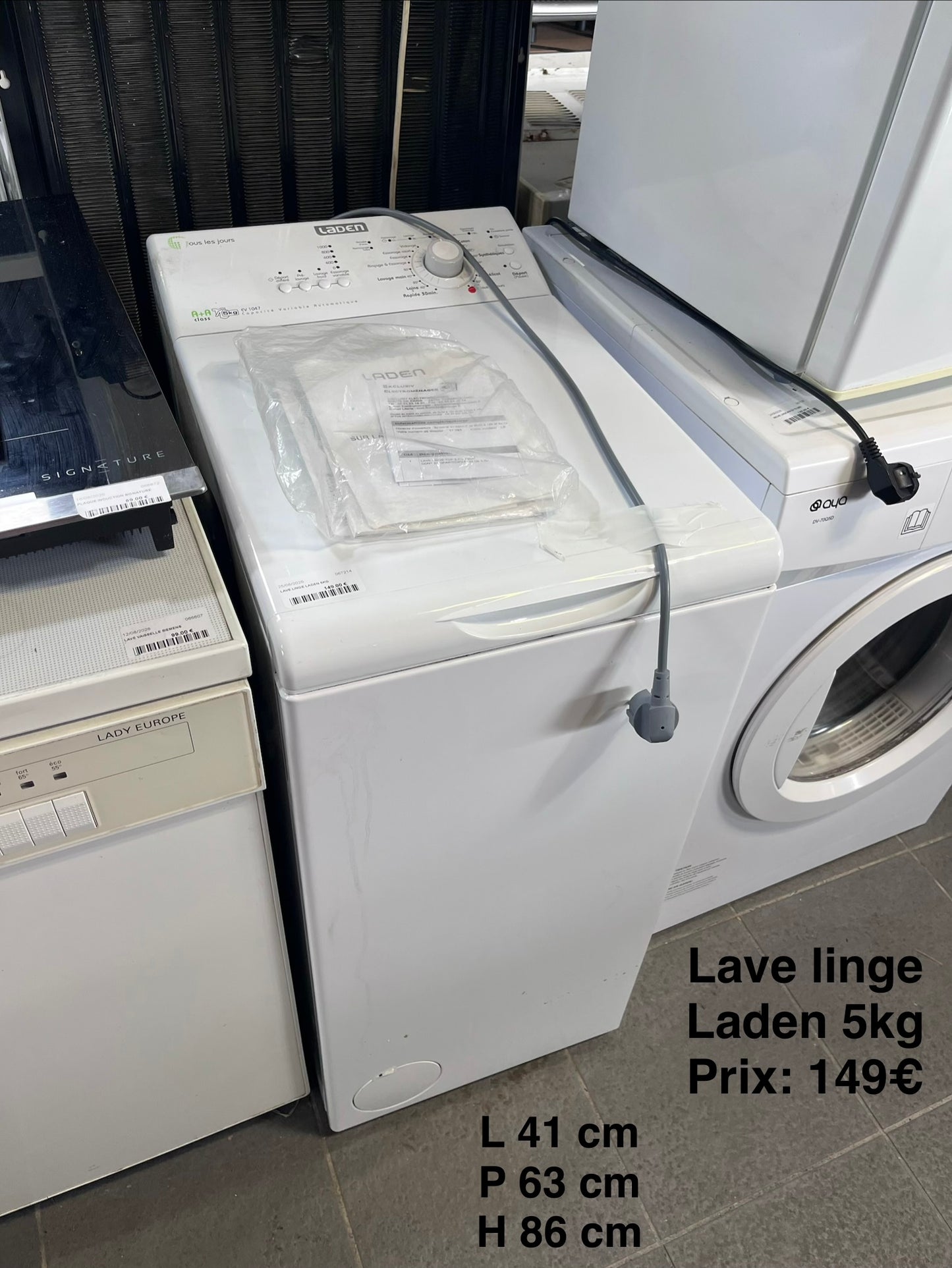 Lave linge Laden 5 kg 067214