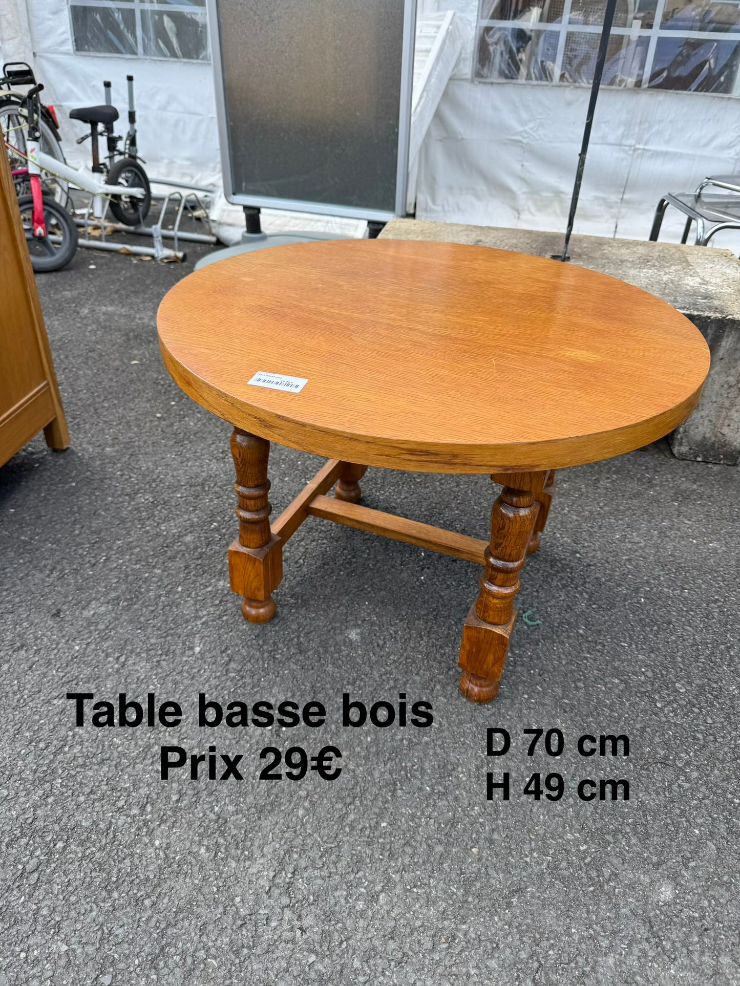 Table basse bois 061545