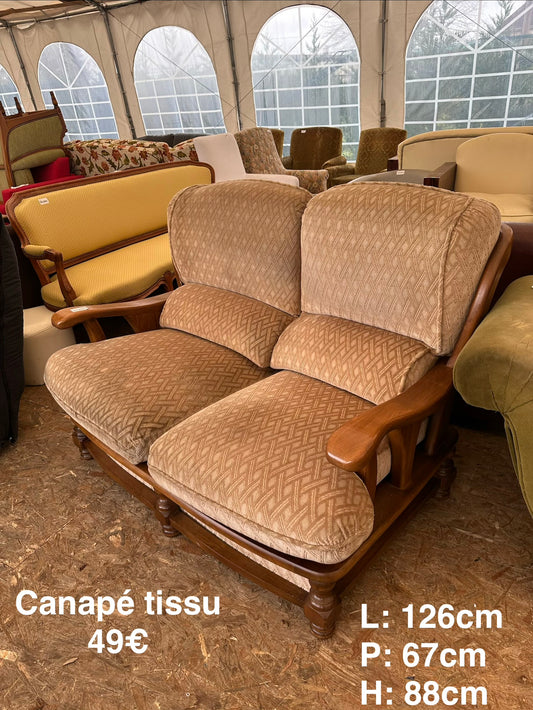 Canapé tissu 057213