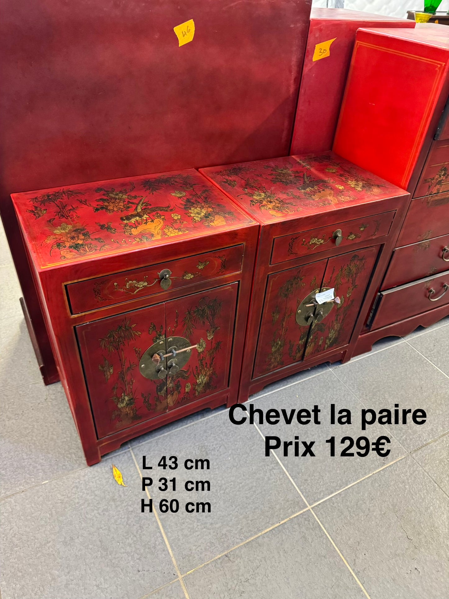 Chevet la paire 050661