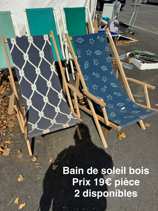 Bain de soleil bois 061495