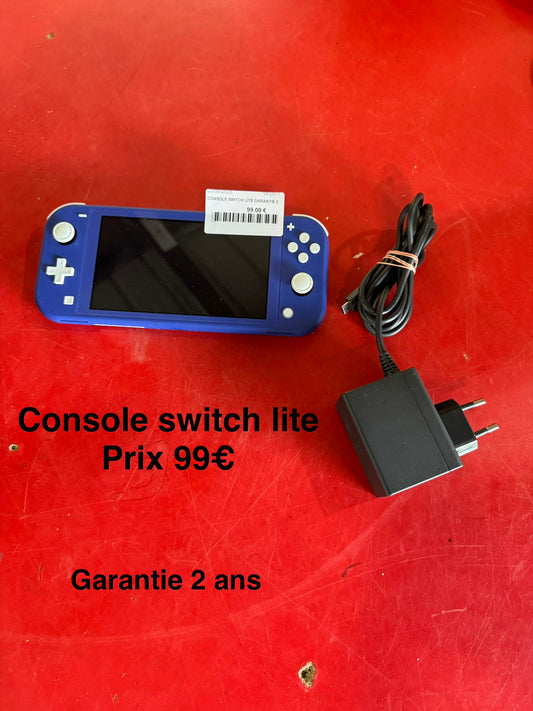 Console switch lite garantie 2ans 062077