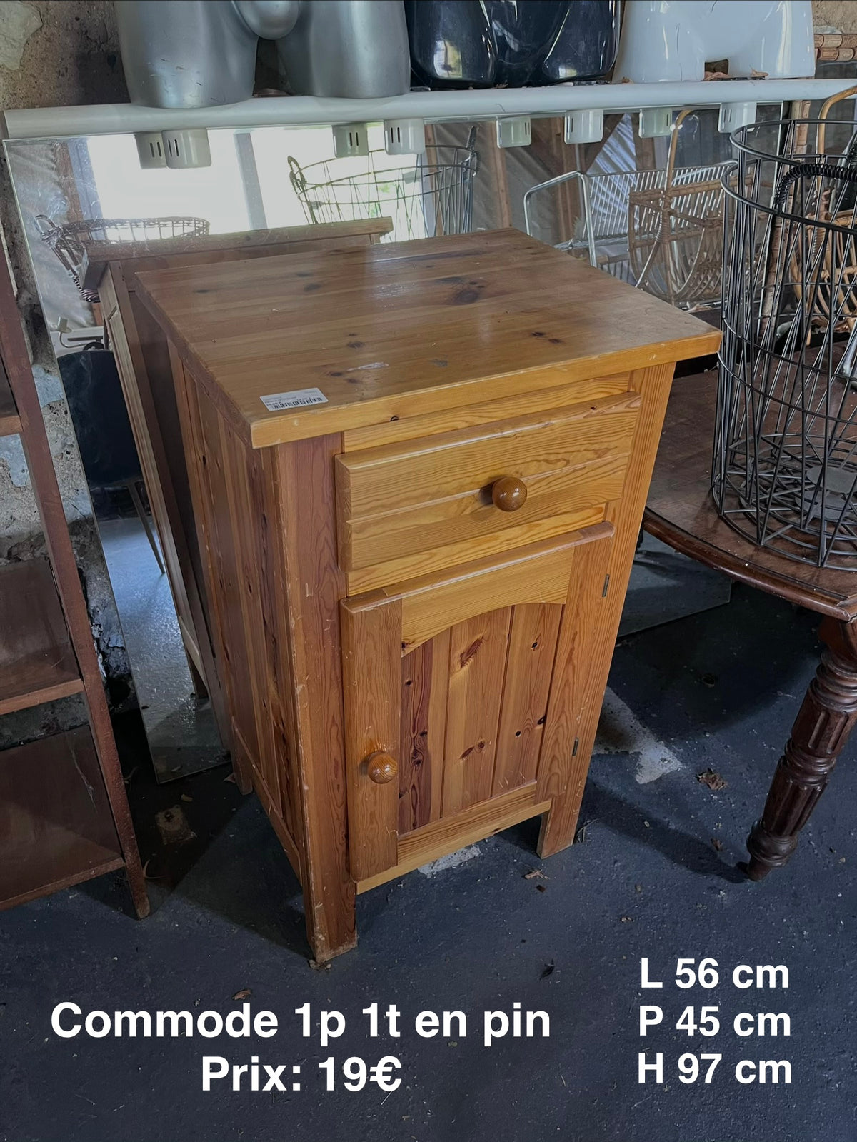 Commode 1p 1t 064552