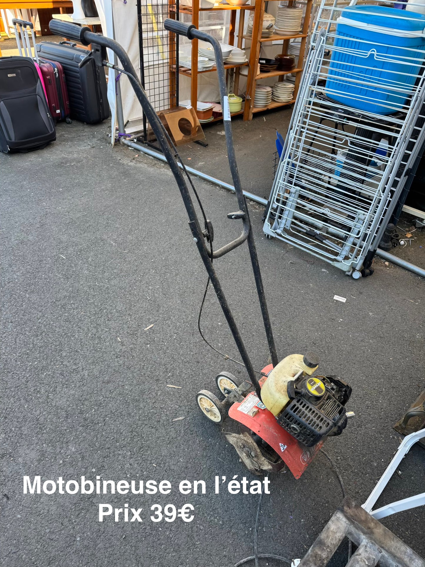 Motobineuse en l’état 059036