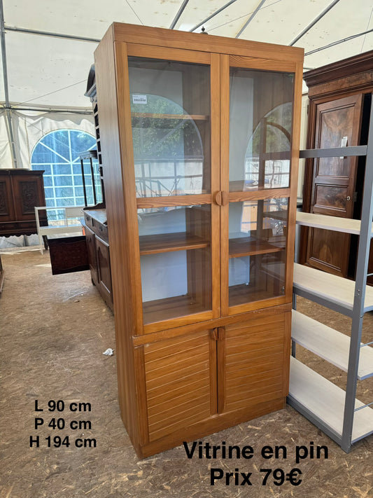 Vitrine en pin 061257