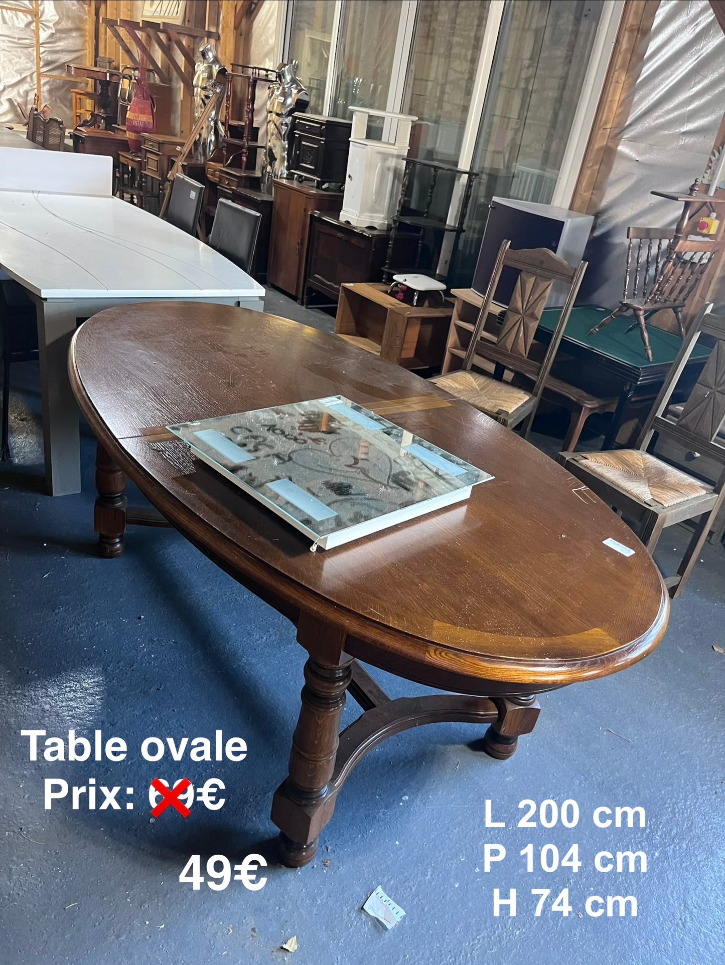 Table ovale 059459