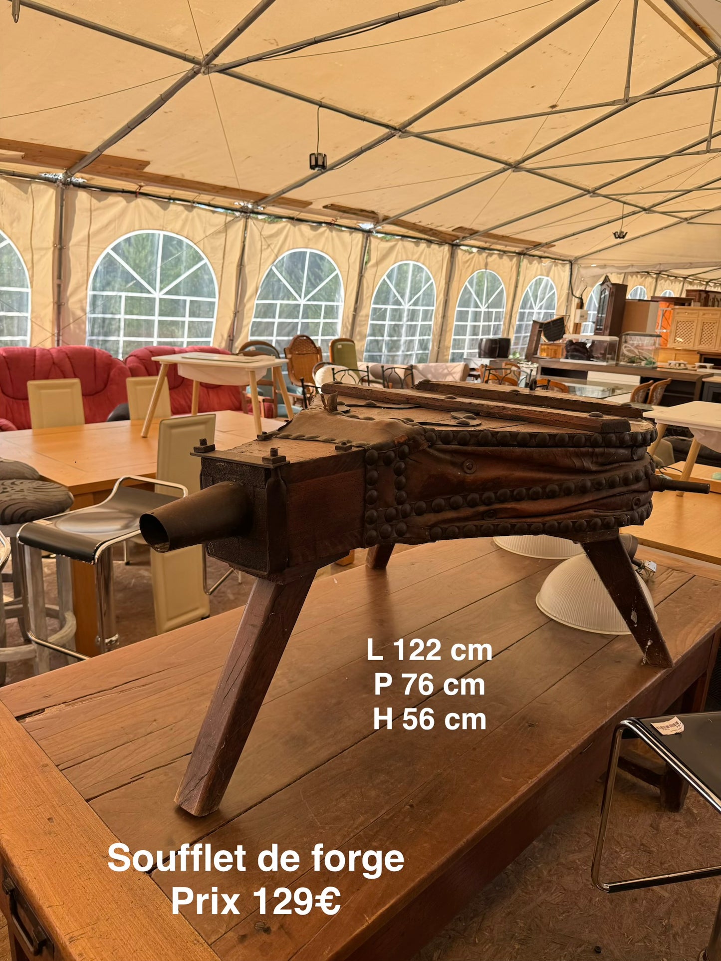 Soufflet de forge 066416