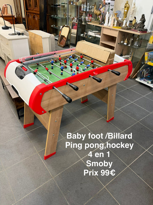 Baby-foot,billard,hockey,ping-pong Smoby 059511